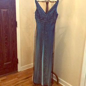 Beautiful beaded prom dress